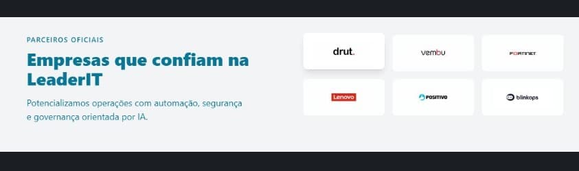 Textura metálica usada em layout institucional
